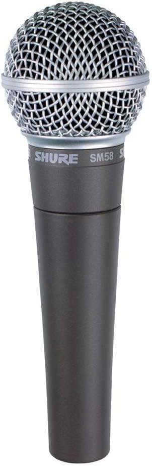 Additional Microphone (Shure SM58 or similar)
