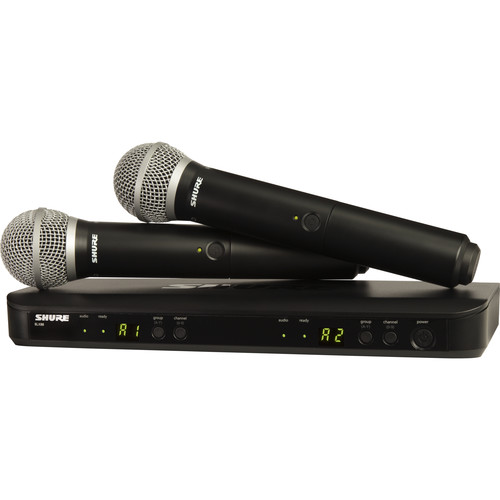 Wireless Microphone System – 2 microphones
